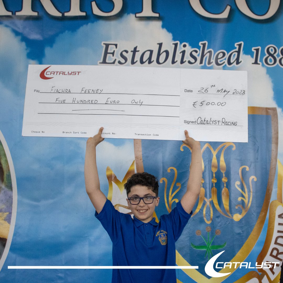 CatalystRacing_'s tweet photo. Champion, Fiachra Feeney, who takes home an impressive €500 prize! 🏆⚽️ Congratulations on outshining nearly 600 participants with your accurate premiere league predictions each week! 🥳
But that's not all! We couldn't have achieved this without our amazing ticket sellers. #f1 https://t.co/8SoUqbcgk0