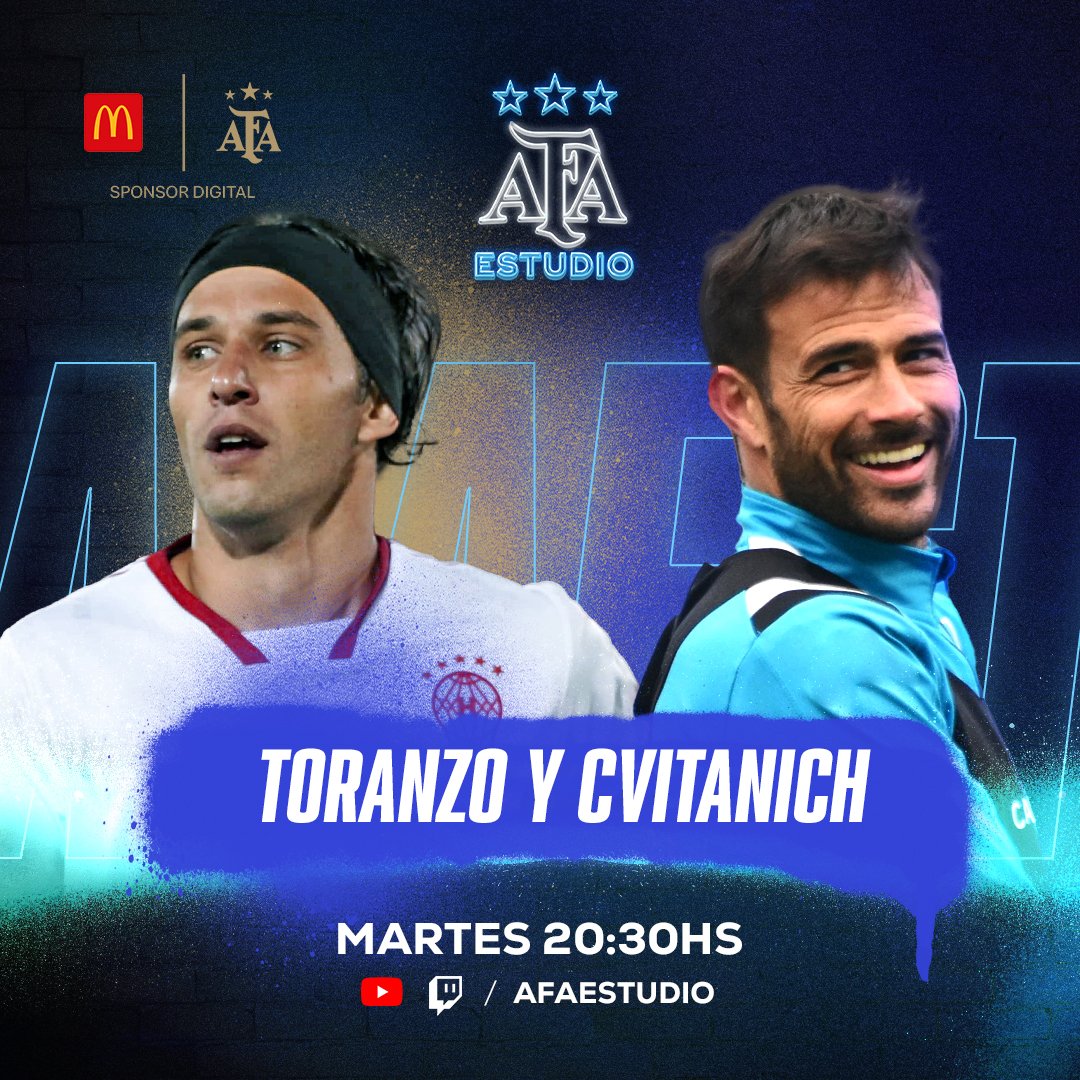 ¡HOY HAY AFA ESTUDIO! ⭐️⭐️⭐️

Hermoso equipo sale a la cancha en un nuevo stream. <a href="/sebavdr/">Seba Varela del Río</a> y <a href="/creeloyasisera/">Sebas</a> van a recibir a Dario Cvitanich y Patricio Toranzo en una charla imperdible.

¡Los esperamos en Twitch y Youtube! 
📺 twitch.tv/afaestudio
🎥 youtube.com/@afaestudio