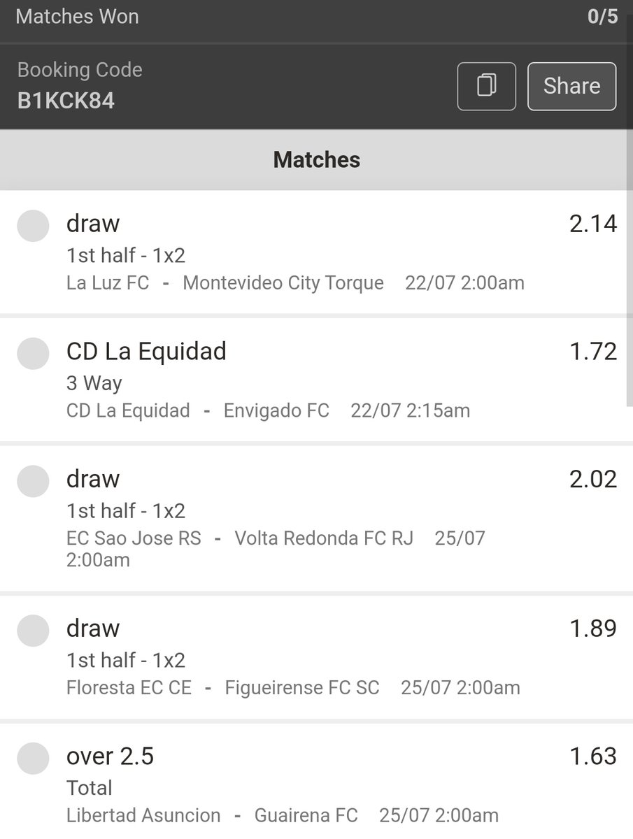 BETTING_MAFIA's tweet photo. SURE BET OF THE DAY✅
10+ odds🤑
Kick off 2 AM
👇
https://t.co/cCAw2y9d4P
👆
Click here to place bet🔥 https://t.co/p1QvAFNxCX