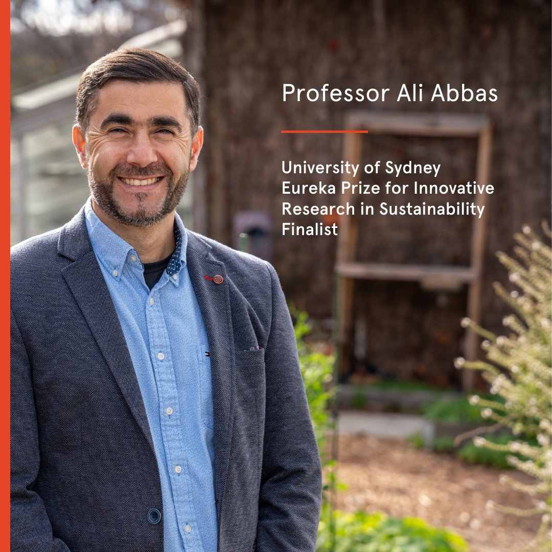 I'm excited and extremely humbled to share that I've been named as a finalist for the @Sydney_Uni Prize for Innovative #Research in #Sustainability in this year's @eurekaprizes!

lnkd.in/gMx-yHkZ