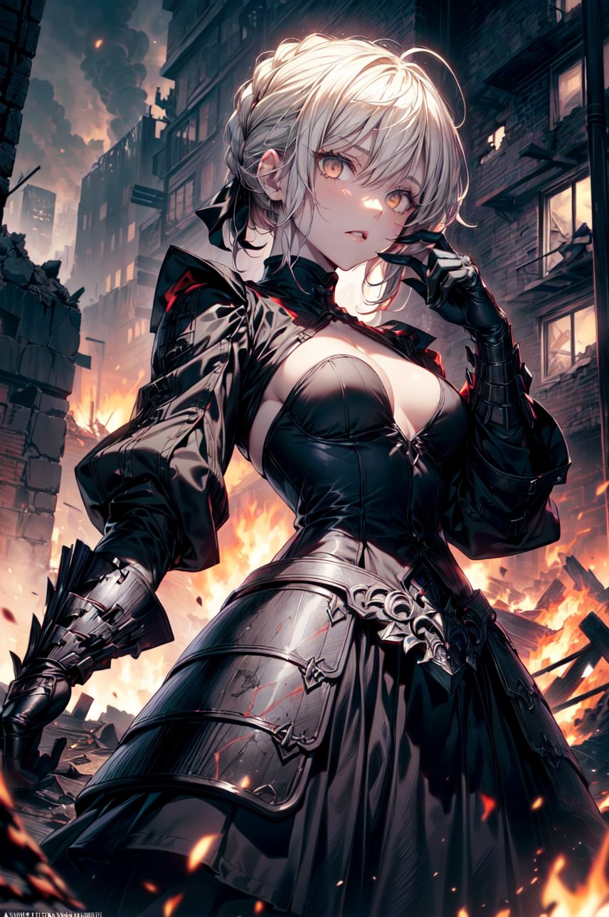 FGO Lawson限定 複製原画 ジャンヌオルタ セイバーオルタ FGO Lawson