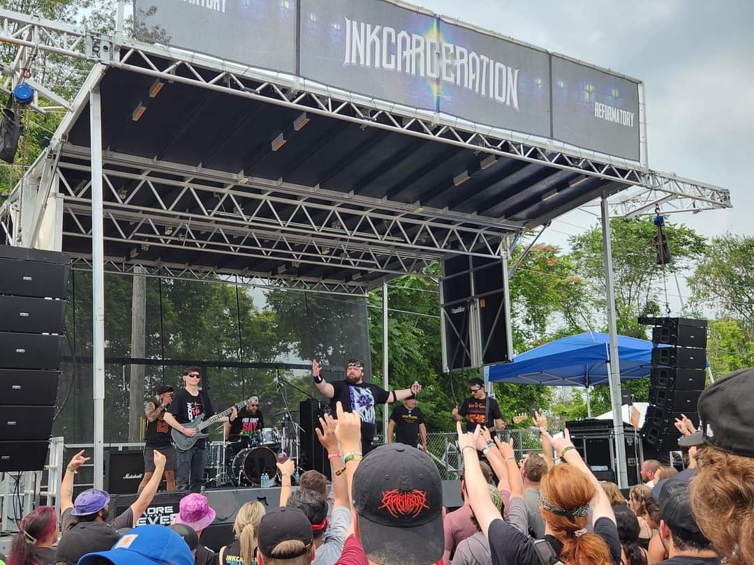 MorethanNeverB's tweet photo. Guys we're still reeling from the chaos that was Sunday at @InkcarFestival We had such an incredible time. Thank you to all the people that came out to see us. From familiar faces to all the brand new ones, welcome. We truly love you all. https://t.co/T00Vfei9ZQ