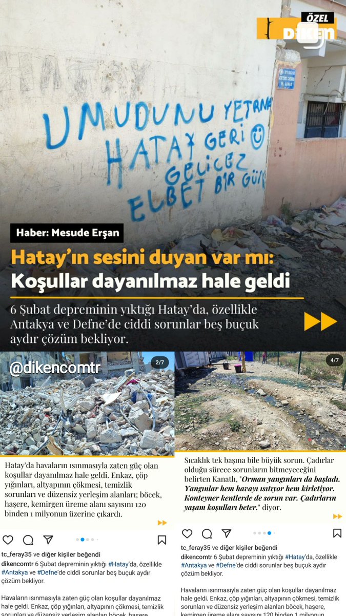 #HataydaSuYok
#HataydaSuYok 
#HatayÖzelAfetBölgesiİlanEdilsin
#HatayAfetBölgesiİlanEdilsin
#HataydaSuYok
#asbest 
#Afad
#Defne
#Antakya
#Samandağ 
#DepremiUnutmaUnutturma