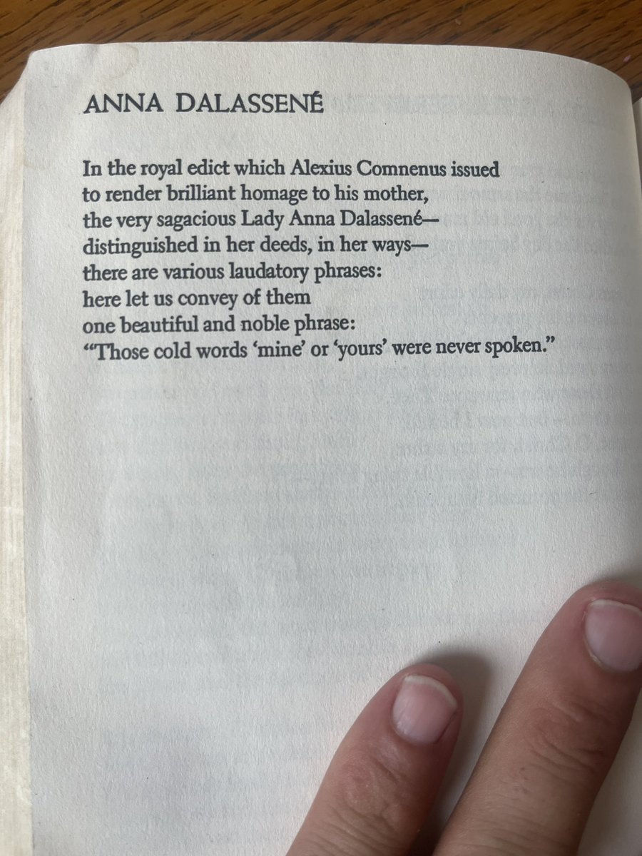 “Those Cold Words ‘Mine’ or ‘Yours’ Were Never Spoken” #Cavafy

From Greek By #RaeDalven #AnnaDalassene is featured by #JudyChicago at #TheDinnerParty Installation art @BrooklynMuseum
<a href="/CCavafy/">C.P. Cavafy</a>

<a href="/mstevnz/">Michael Stevens</a> <a href="/dko87/">Dea</a> <a href="/Ljiljana1972/">Pelagia</a> <a href="/EFourti/">ELLI F.</a> <a href="/orionorbit/">Luke Bergis</a> <a href="/wcshaw/">wcshaw</a> <a href="/PayasoTorpe/">Luther Blissett</a> @eva_moreda