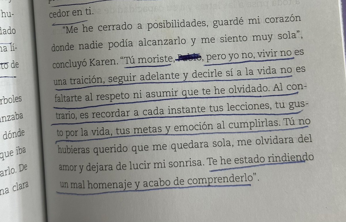 Por si perdiste un ser querido, no olvides esto; tú no moriste.