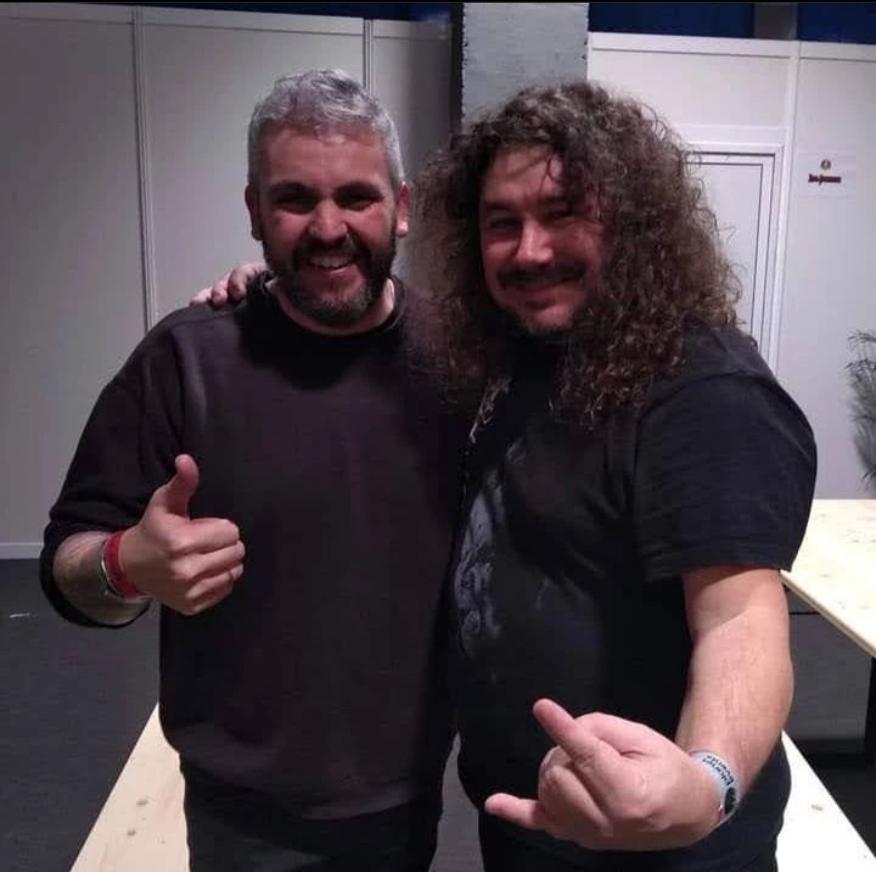Power_del_Metal's tweet photo. Dos grandes de la música.
@SauromOficial @WarCryOficial 

Espero vivir para ver una colaboración de ellos https://t.co/VBMrWNjbQ5