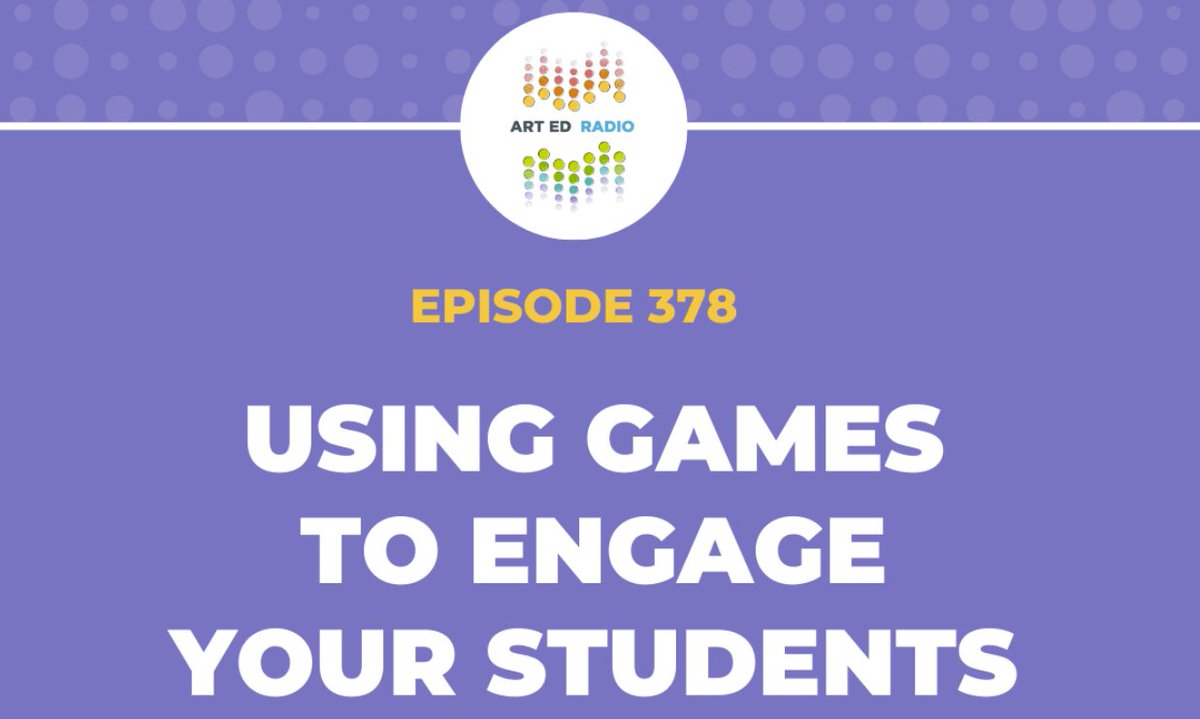 The  NOW Conference is right around the corner! Check out their podcast episode 378 to hear from <a href="/MiniMatisse/">Nic Hahn (she/her)</a> from Mini Matisse. Lots of fun things in store for this summer conference, don't miss out!
theartofeducation.edu/podcasts/using…
