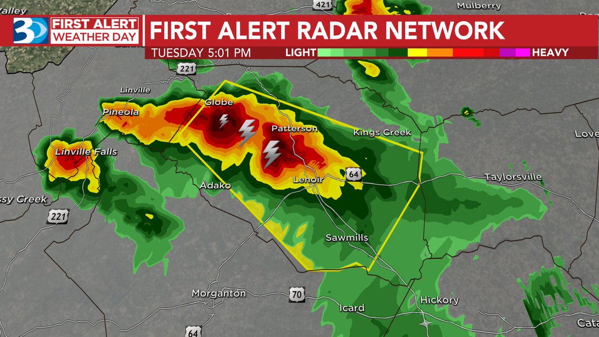 Severe Thunderstorm Warning just issued! Take cover and stay safe. #scwx #ncwx #cltwx