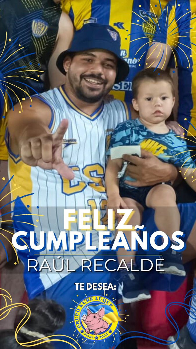 ¡El Grupo Kure Luque te desea un muy Feliz Cumpleaños <a href="/RecaldeRaul/">RECALDE</a> !🥳🥳
