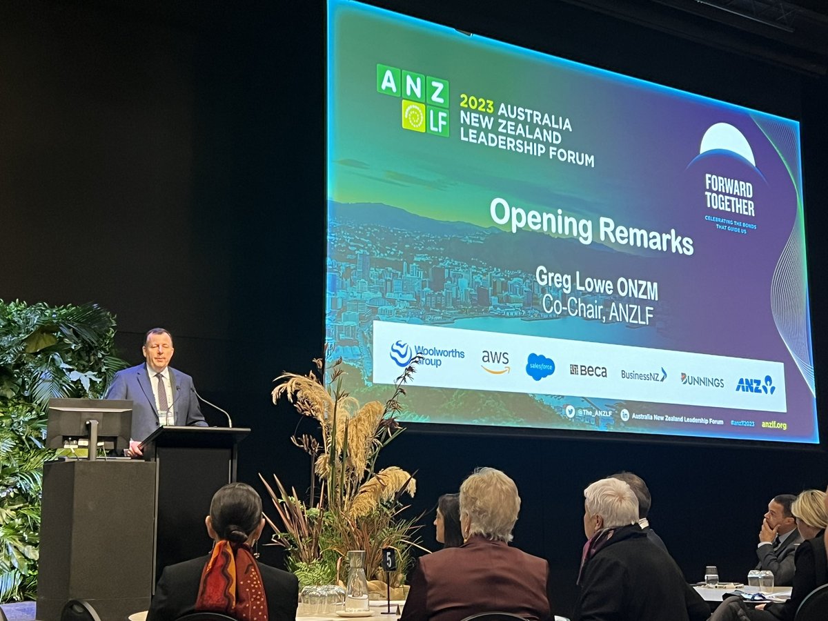 So brilliant to be at the @The_ANZLF for #ANZLF2023 in Wellington. Looking forward to learning from business, Government and civic leaders today. @LearningFuture #leadership #tasman