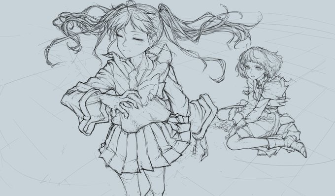 フンッ…作画の面倒くさい蛇腹剣は後回しだ…林田は賢いのでな… 