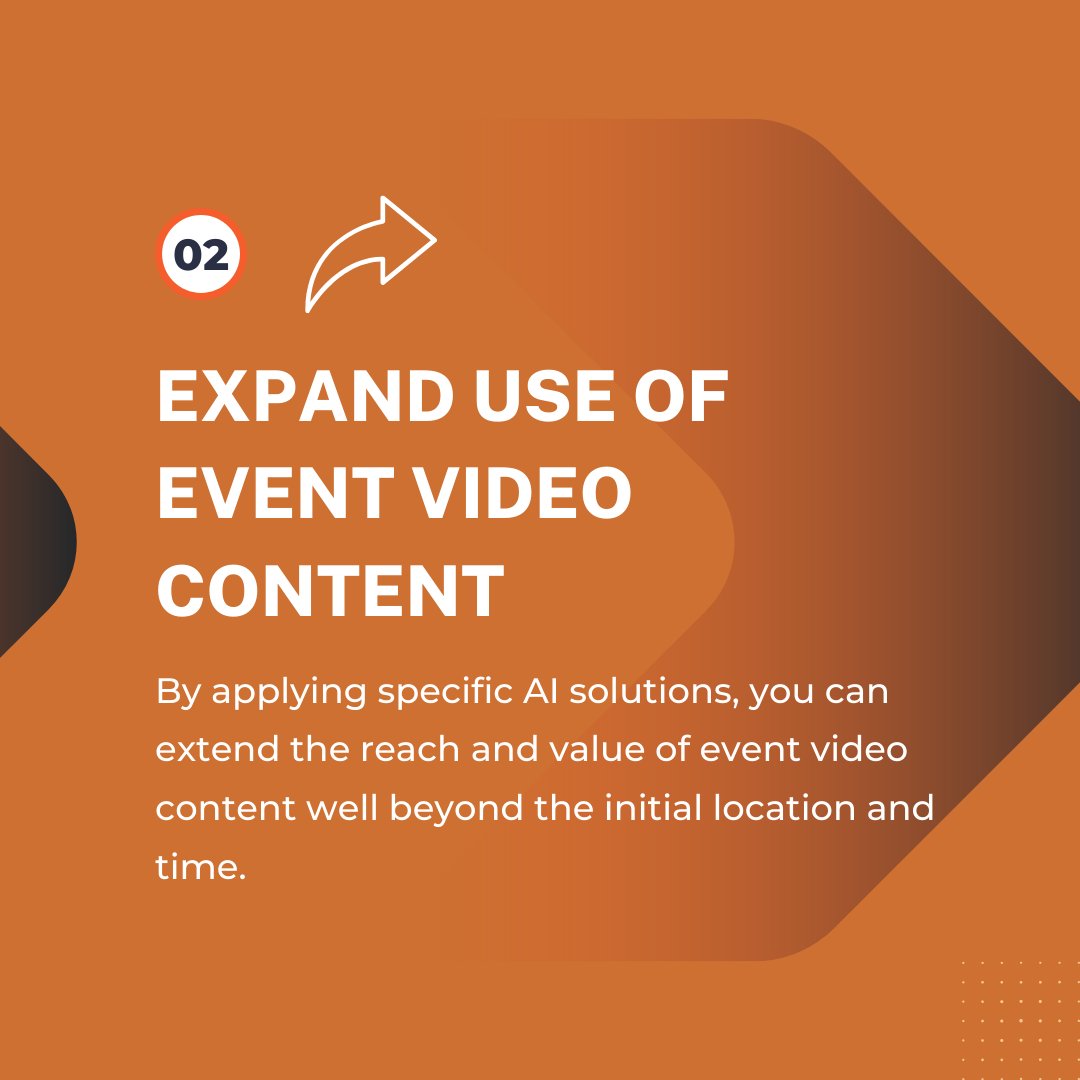 VidableAI's tweet photo. Event professionals can leverage AI for video analytics that lead to data-driven, reliable insights.

Vidable® is assembling the most cutting-edge, functional AI video capabilities to solve targeted enterprise video challenges.

Visit https://t.co/9UYzoZPLKP to learn more. https://t.co/EG9fKiAwVN