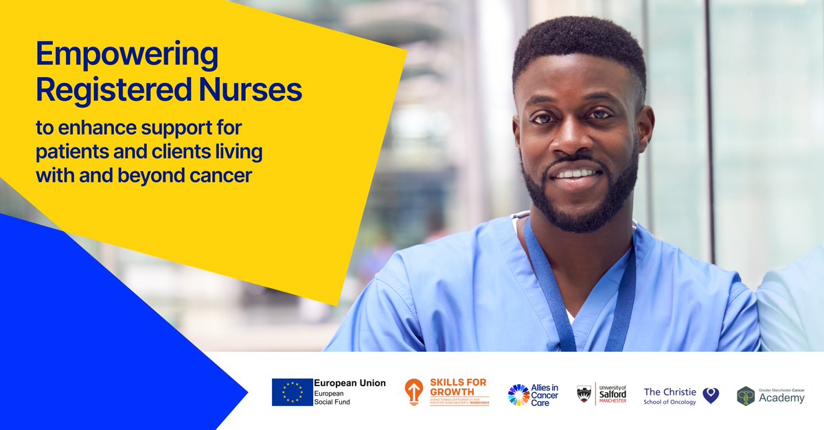 <a href="/tyroneroberts2/">Tyrone Roberts</a> This course, now available for Registered Nurses living or working in Greater Manchester will help you support your patients - your friends, family &amp; colleagues. Online, on demand, no fees. Ends in Sept. Join now! alliesincancercare.com