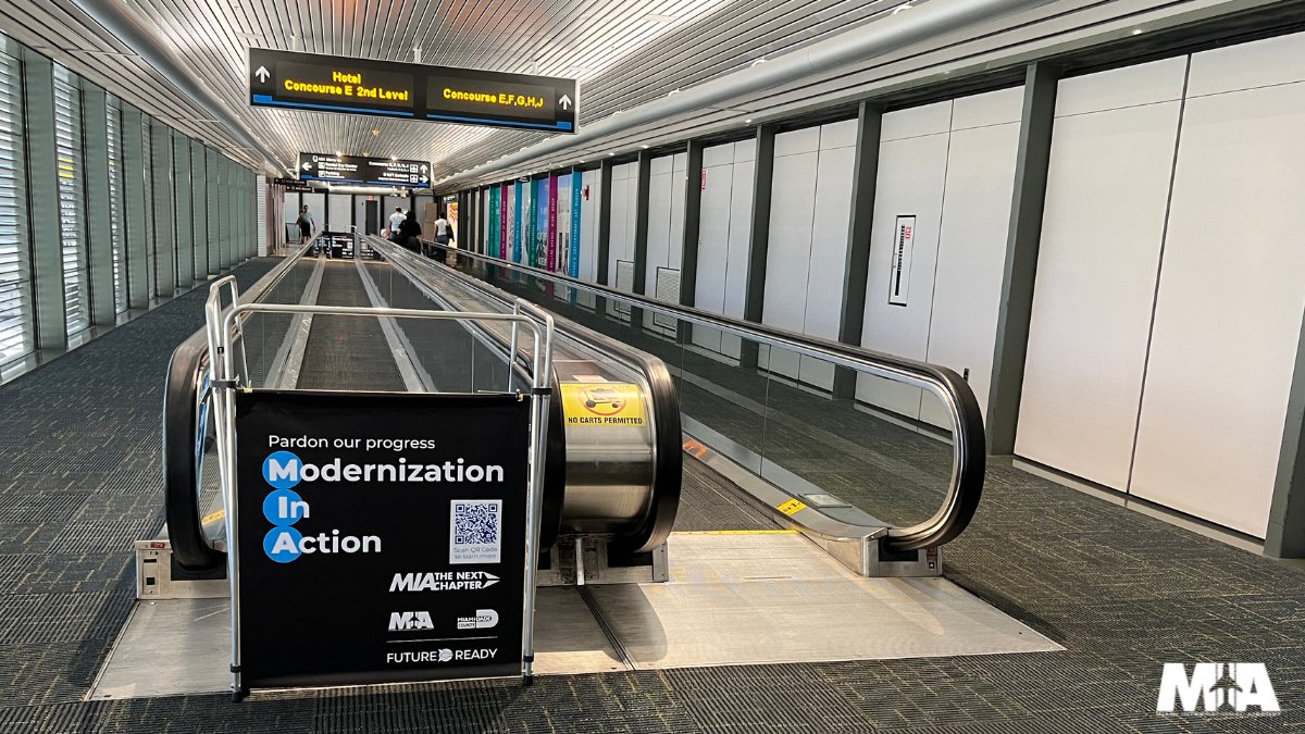 iflymia's tweet photo. #BreakingNews: @MiamiDadeCounty has approved a contract to upgrade 372 elevators, escalators, &amp; moving walkways throughout the airport. This also includes a complete modernization of 145 of these units. 
Learn more about our Modernization In Action plan ➡ https://t.co/RZMAceXIOw https://t.co/I6tHxniqIf