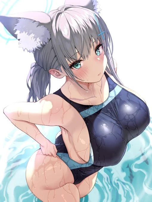 水着シロコ(再掲 