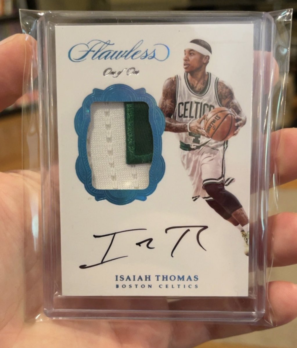 RT @itsStackk: MASSIVE PC MAIL DAY!!!!
FLAWLESS ISAIAH THOMAS 1/1!!!!! https://t.co/0ApU7WEneg