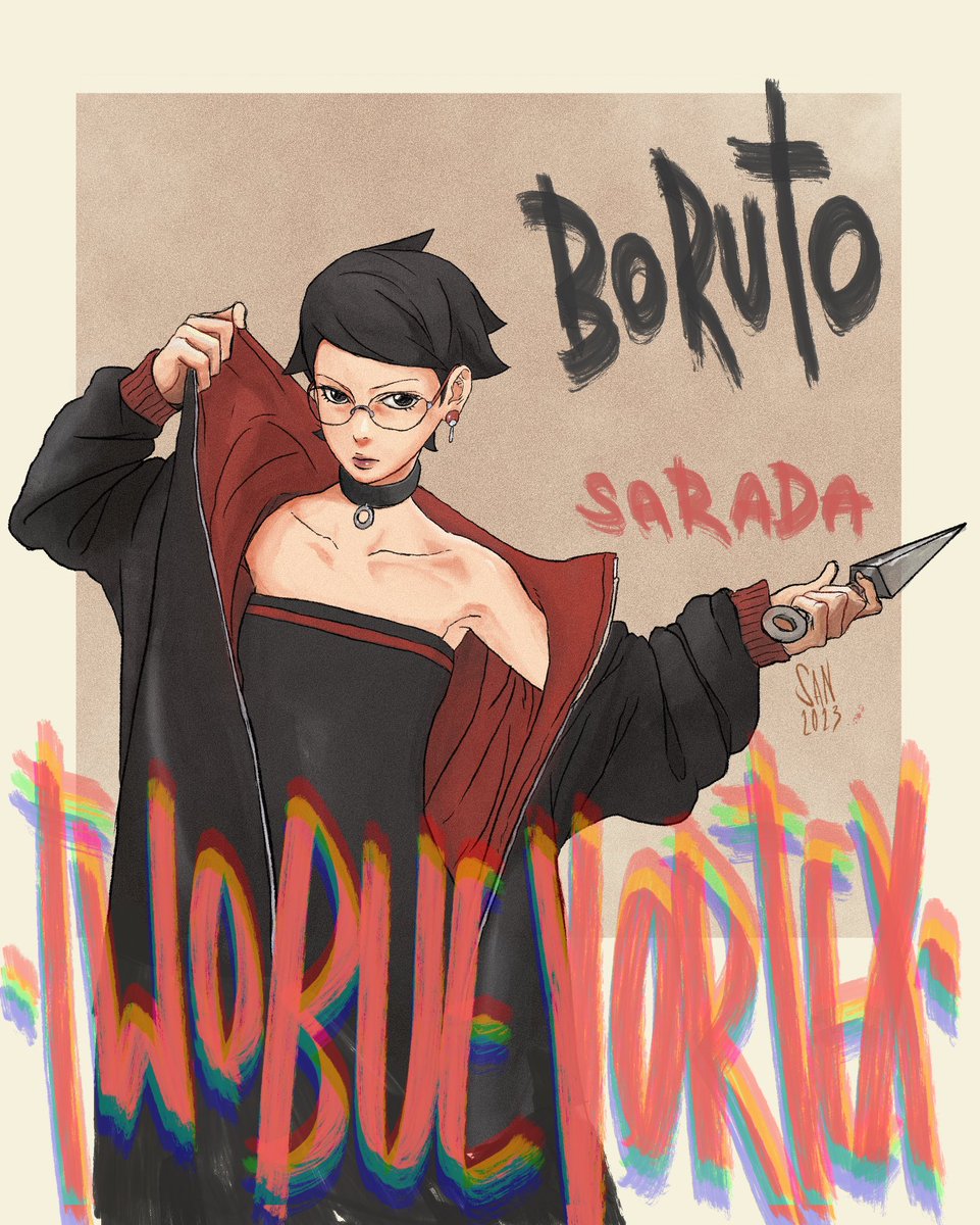 NOVO VISUAL DA SARADA EM BORUTO! 