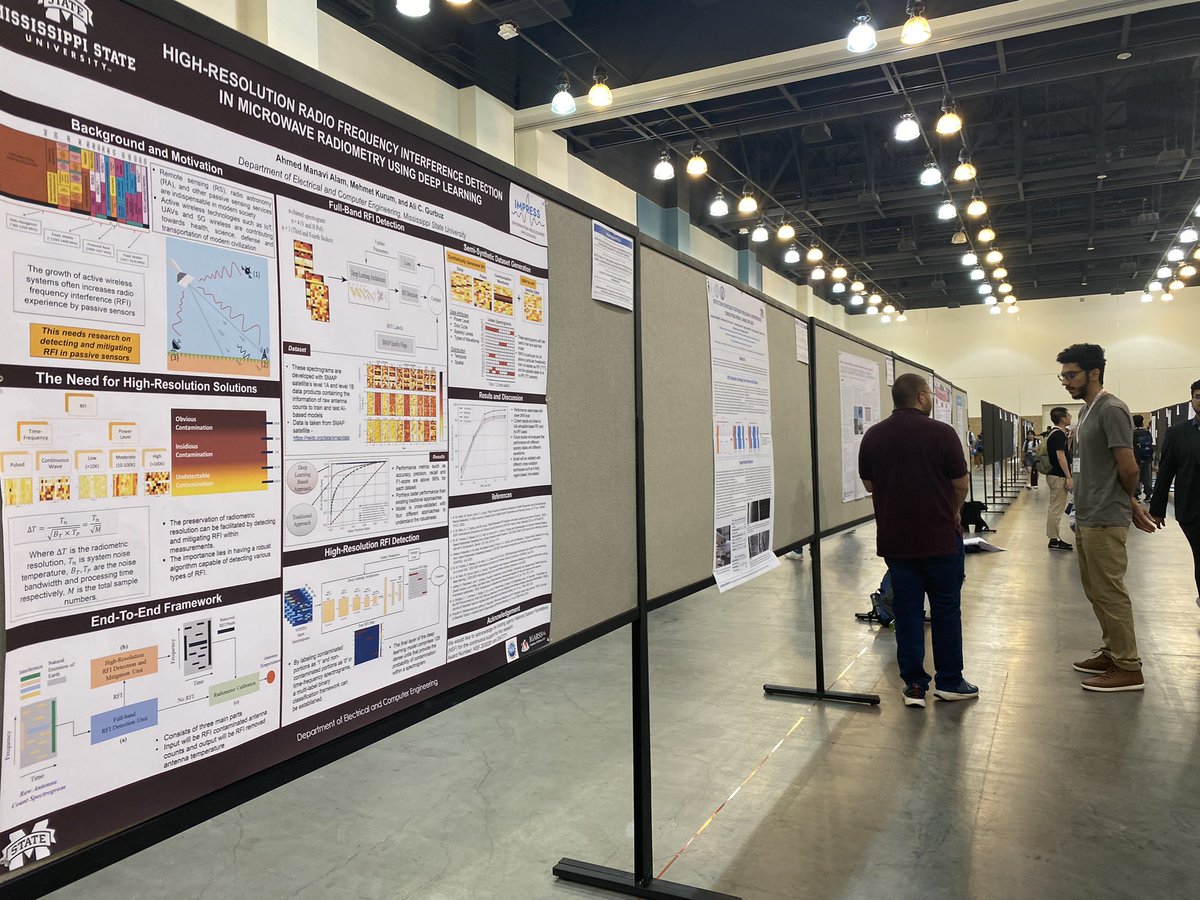 📣 Poster sessions are happening right here at the Exhibition Hall A/B

Come and learn about new things all geoscience and remote sensing-related!

<a href="/igarss/">IEEE IGARSS</a> #IGARSS2023