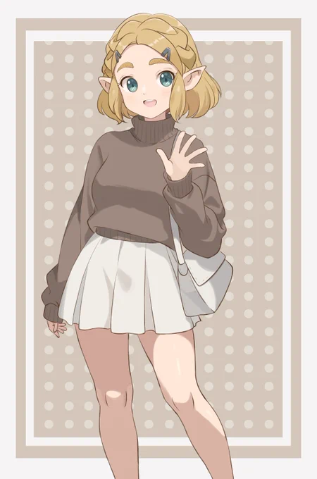 Sweater Outfit Zelda!