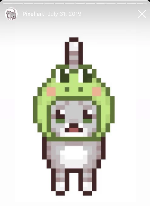 The jumpscare I got seeing my art from 2019  