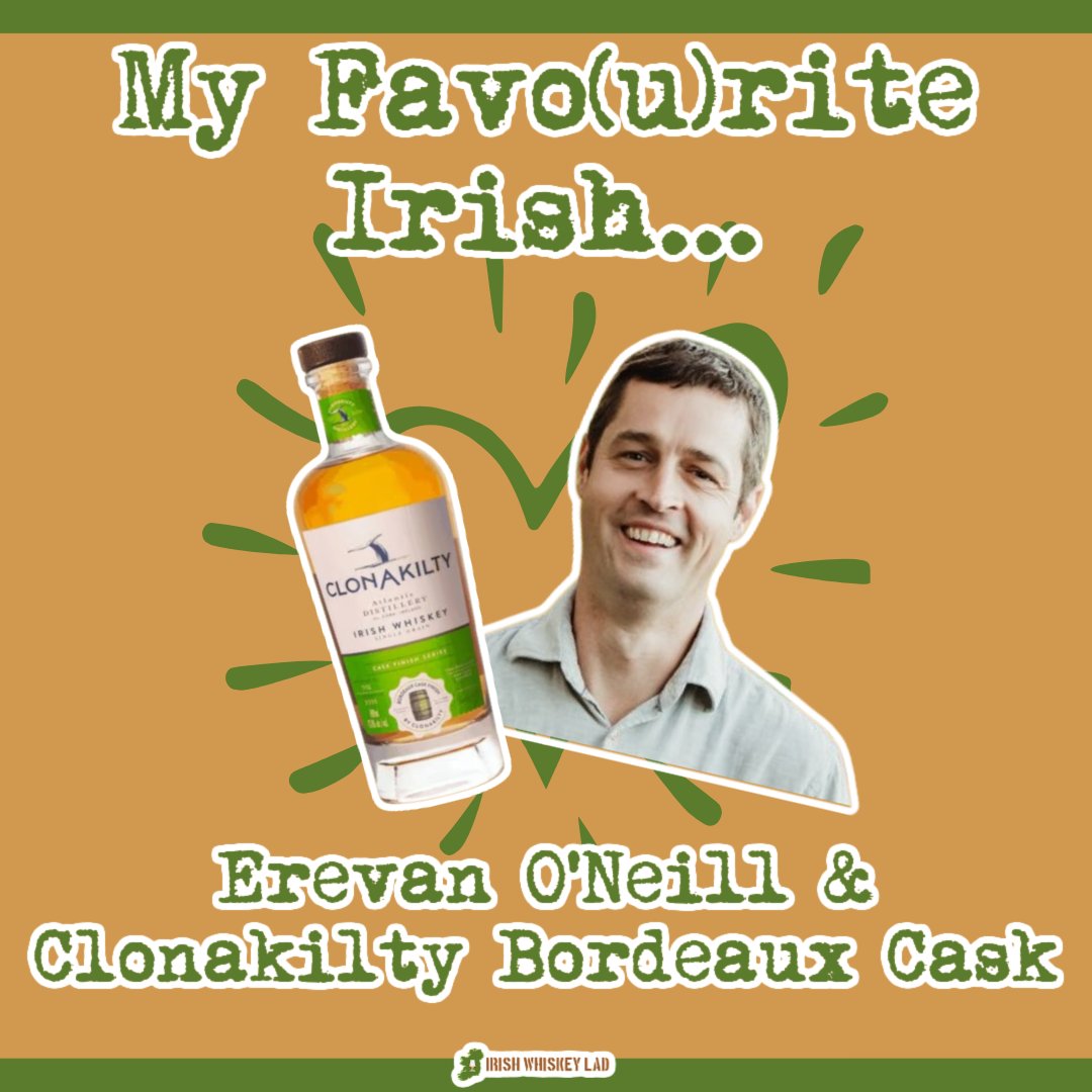 🎙️ PODCAST &amp; 🎥 VIDEO "My Favo(u)rite Irish..." - Great People Sharing Great #IrishWhiskey

Erevan O'Neill - (West) Corkman &amp; all-around great guy talks about <a href="/clondistillery/">ClonakiltyDistillery</a>

👂LISTEN - bit.ly/IWLPodABErevan 
👀 WATCH - bit.ly/IWLMFIYTErevan 

#MyFavouriteIrish