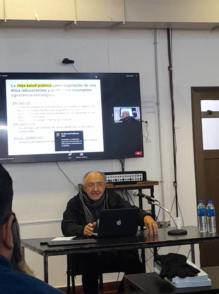mzunigao's tweet photo. Precongreso con Jaime Breilh @jaimebreilh en el Congreso de #ALAMES Argentina 2023. Potente teoría, práctica y pedagogía por una ciencia metacrítica, determinación social de la salud y sociobioética. https://t.co/dK3JGt6u5K