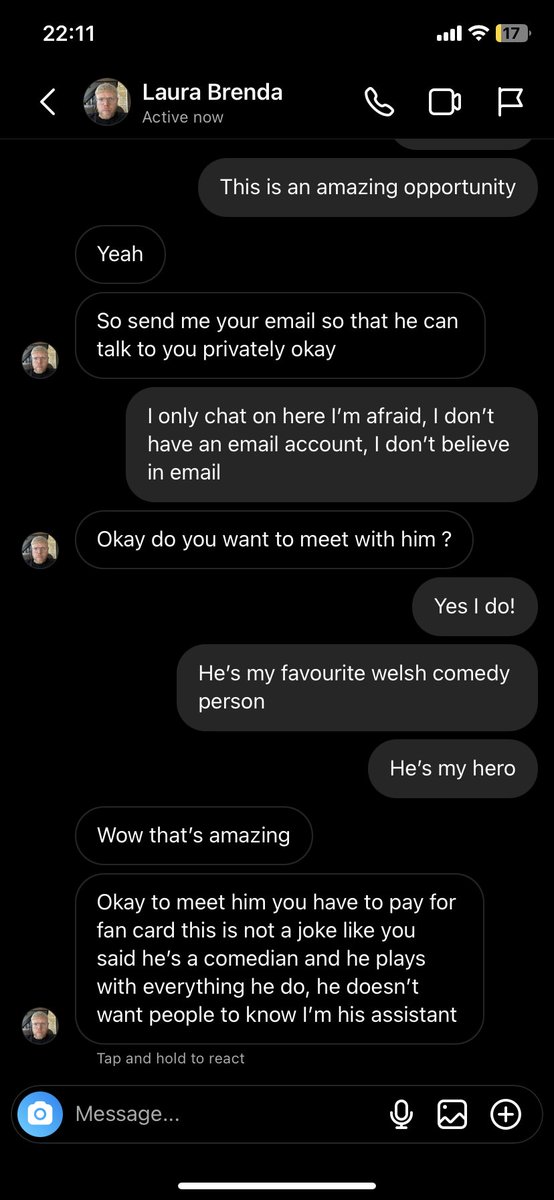 samgoodchild92's tweet photo. @robbeckettcomic some of the fun I’ve been having with your assistant tonight. She’s asking for $400, absolute bargain to meet you. https://t.co/5mbNQ868pm