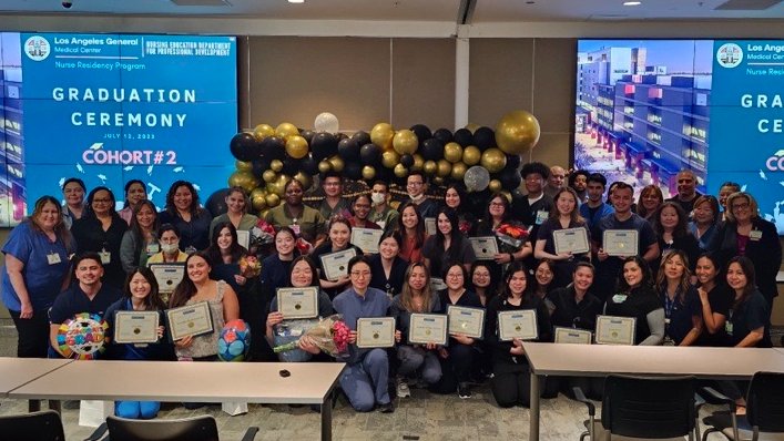 LAGeneralMed's tweet photo. Congratulations to our Cohort #2 Nurse Residents on their graduation! Let's give each one a round of applause on completing the Nurse Residency Program!!! 👏👏👏🎓
#LAGeneral #NurseResident #NurseGraduation #Graduation #ResidencyProgram https://t.co/nz9lcHQQKV