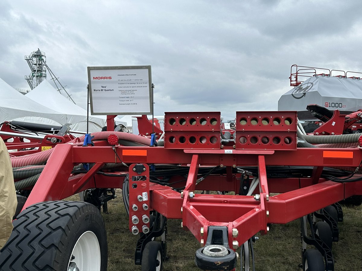 Go check out the 80' <a href="/Morris_Seeding/">Morris Equipment</a> Quantum at #AIM23 display unit provided by <a href="/rjsales1991/">RJSALES</a> and watch the daily seeding demos