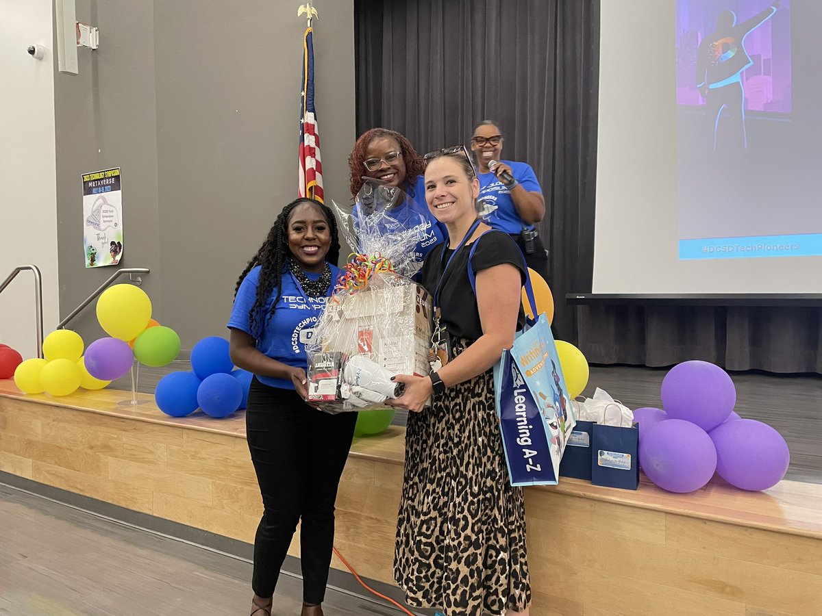 JW_InsTech's tweet photo. Our #DCSDTechSymposium Day 1 was a success. If you weren’t there you definitely missed out. Show up for Day 2 and get in on the fun. https://t.co/1yDlRvovm5