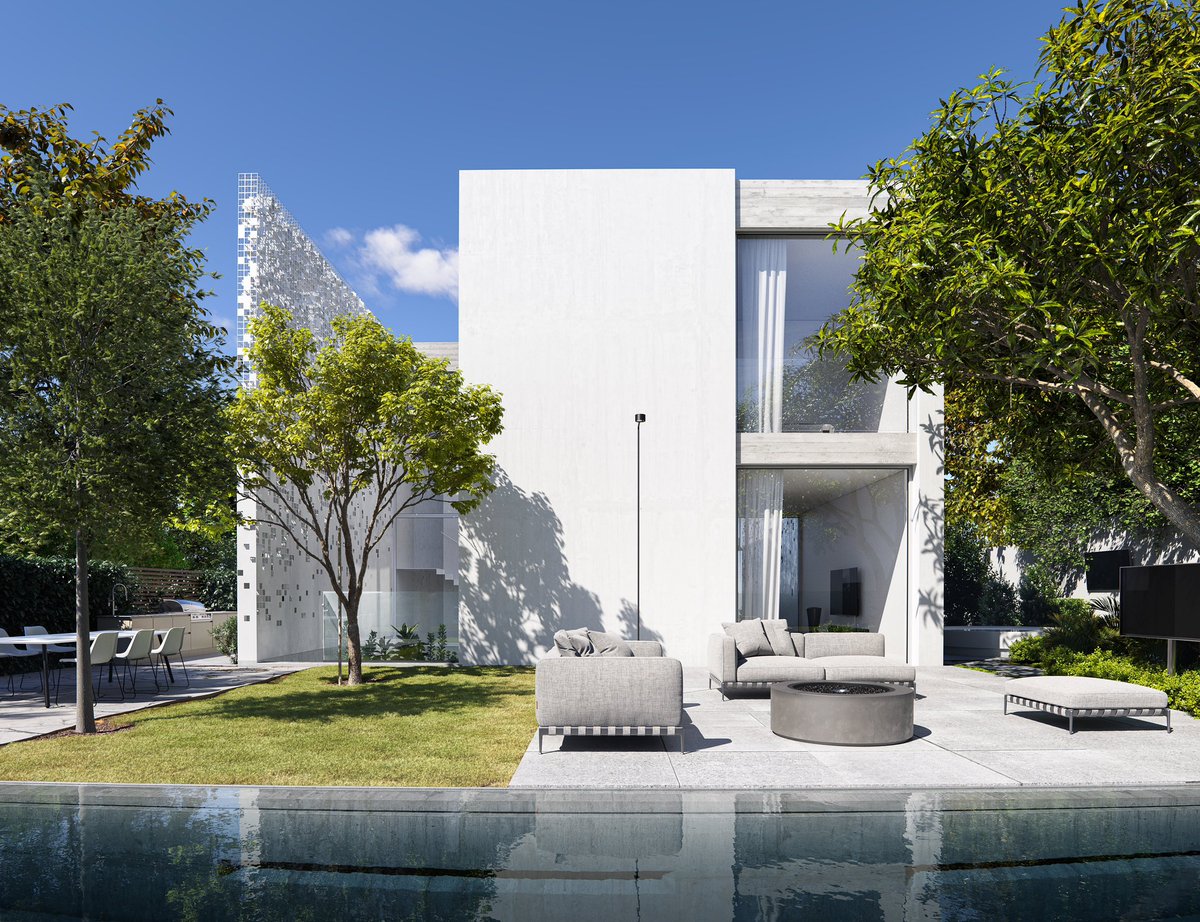 allofrenders's tweet photo. Pixel House 🤍
Renders by @vasiliykanevskiy 
Designed by @anderman.architects |  photo reference @amitgeronphotographer https://t.co/By8rIZQqnc