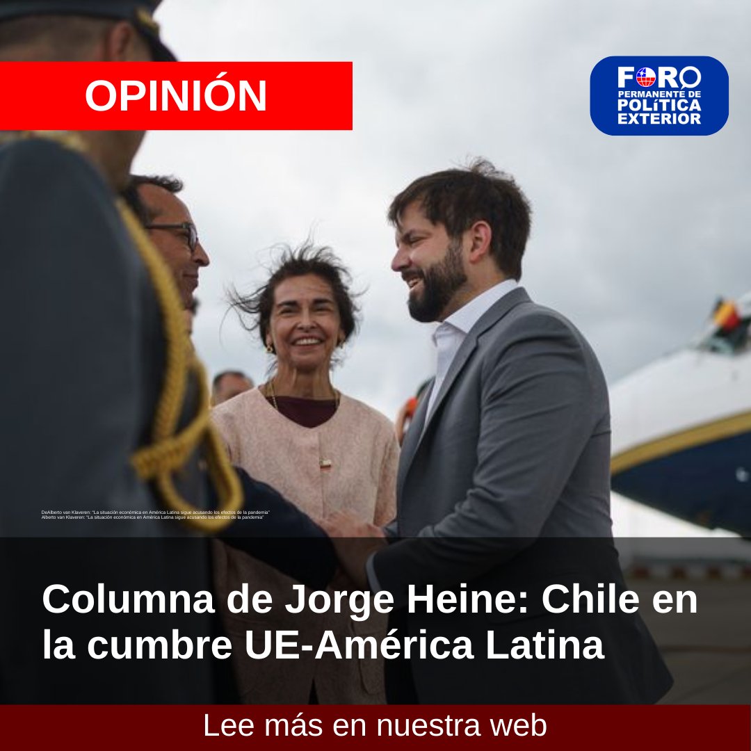 foropolexterior's tweet image. La gira del Presidente Boric por Europa ha generado gran atención en sus visitas a España y Francia, pero su participación en la Cumbre UE-América Latina en Bruselas es fundamental. #UniónEuropaAméricaLatina #PresidenteBoric #Cumbre #Bruselas.