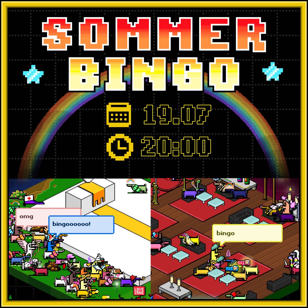 HPOffisiell's tweet photo. 🌞 SOMMERBINGO🤩 

🇩🇰 Onsdag d. 19 Juli kl. 20:00 vil der blive afholdt sommerbingo i hundeparken, Tag din bedste bingoplade med dig og mød os der! 🌻

#Hundeparken #Fun #Bingo #Summer https://t.co/tajXLXGrp1