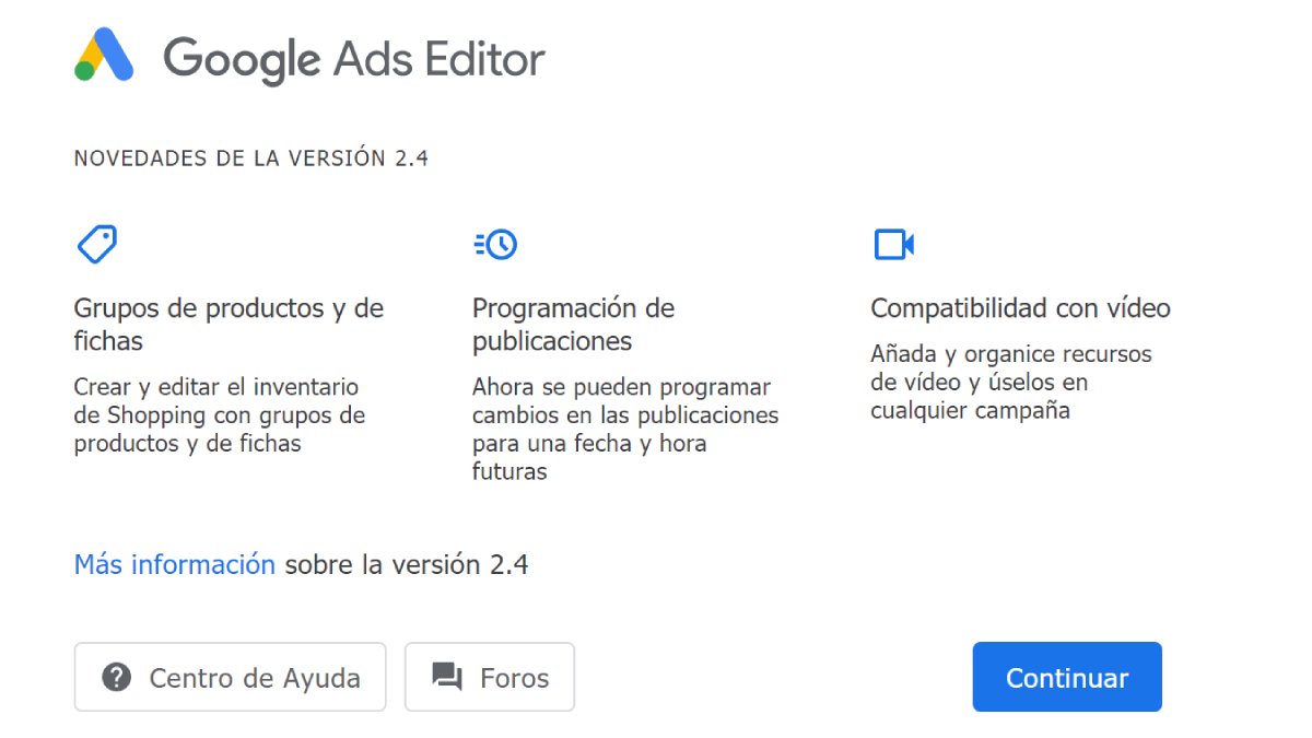 ¡La 🆕 versión de #GoogleAds Editor 2.4.1 sabe a parte de otras novedades programar las publicaciones! 💥 PS: El Editor tiene que estar abierto a la hora de publicar los cambios 🤓 #SEM #PPC