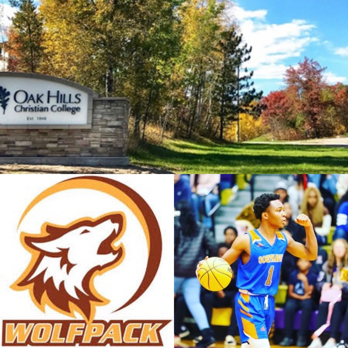 After a great conversation with Coach Tom Haldeman, I am truly blessed to receive another offer from Oak Hills Christian College 🐺🐺🐺 #AGTG #Grind <a href="/OakHillsCollege/">Oak Hills Christian College</a> #GIG 🟠🟤