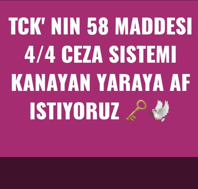 #CiftMukerrereAdalet
Birileri gülerken
Birileri yine ağlıyor

4/4 Yatanlar ( İkinci kere mükerrir )

Adalet ve Hakkaniyet gereği 4/4 lerde bu yasadan faydalanmali
<a href="/YildizFeti/">Feti Yıldız</a> 
<a href="/_cevdetyilmaz/">Cevdet Yılmaz</a> 
<a href="/yilmaztunc/">Yılmaz TUNÇ</a> 
<a href="/AYMBASKANLIGI/">Anayasa Mahkemesi</a> 
<a href="/ramazancan0071/">Ramazan CAN🇹🇷</a>