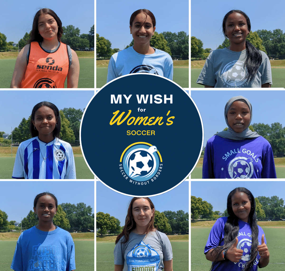 soccerwoborders's tweet photo. The 2023 FIFA Women's World Cup is nearly here!
Join the SWB community throughout the Women's World Cup as we share our wishes for women's soccer and highlight ways you can help advance gender equity, both on and off the pitch! #MyWishSWB
Learn more:
https://t.co/Igr3Lnopdd https://t.co/T6RTZzzjp4