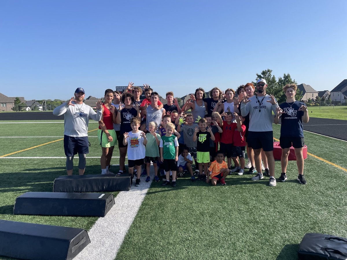 #LBU pipeline ain’t stopping anytime soon! Kids flew around all day! Great 2nd day of camp! #HUNT #TheStandard