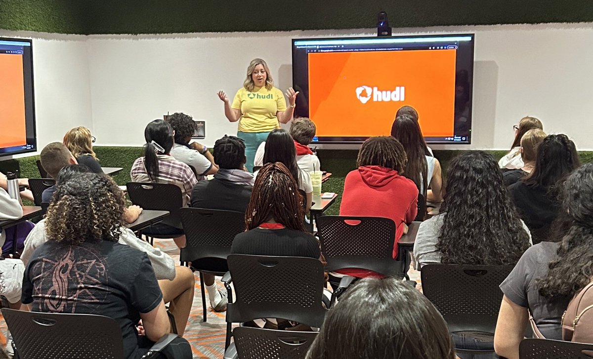 Excited to see rising high school seniors participating in the <a href="/NebraskaBiz/">Nebraska Business</a>  DREAMBIG summer program. Spending time engaging with <a href="/Hudl/">Hudl</a> to see 'what is possible'!