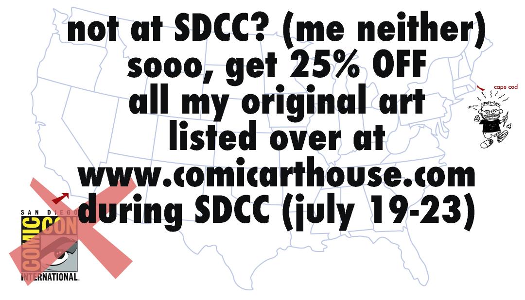 comicarthouse's tweet photo. @craigrousseau is #notatSDCC but he is having a 25% off all his original art sale! Starting Wednesday July 19 - July 23! #YoungHellboy #Spiderman #HarleyQuinn Hit the link and treat yourself!

https://t.co/t9BAoe7l4v https://t.co/LLIGTYVZOj