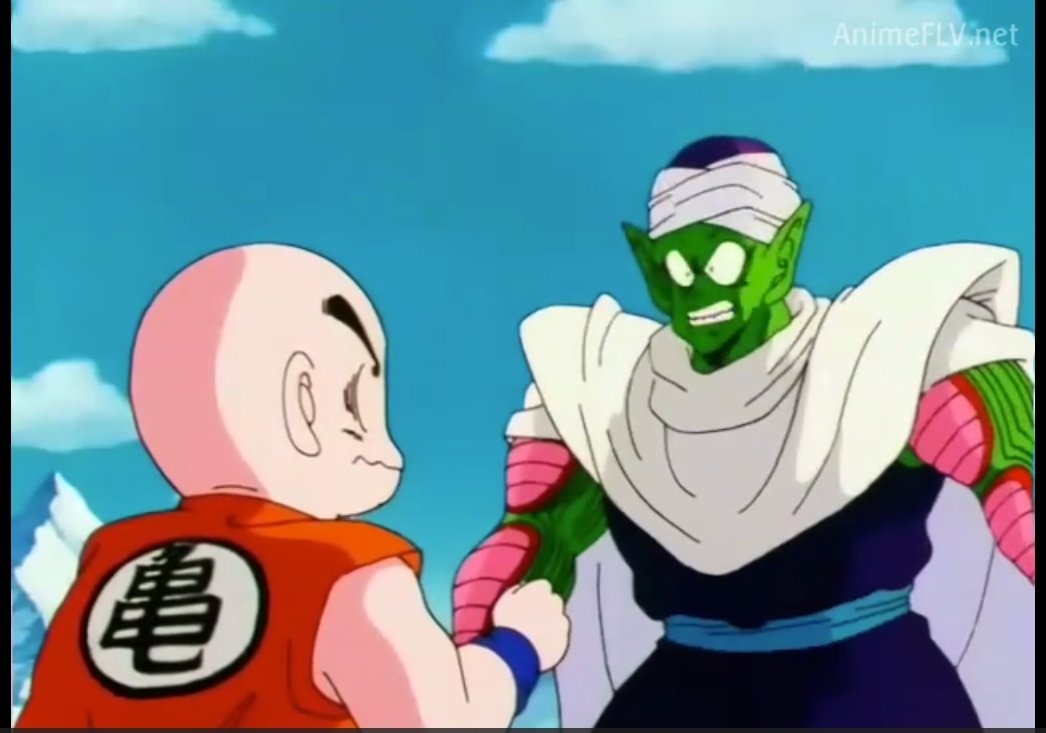 sora_02's tweet photo. Picoro: yo me quedaré con el hijo de Goku
Krilin: quieres comertelo verdad?
Picoro: COMERMELO, ESTAS LOCO!? 🤣🤣🤣 #DragonBallZ #EntrenandoDuro https://t.co/BpVuW60Ccx