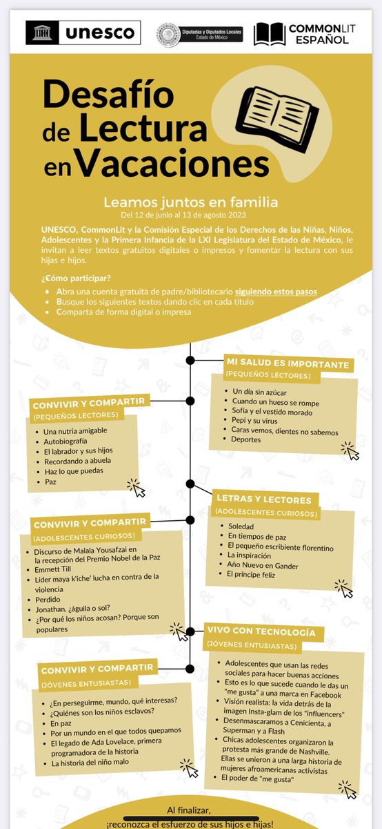 173Preparatoria's tweet photo. Invitamos a la comunidad escolar a participar en este desafío! @supervision15bg https://t.co/sWtCJAb5rO
