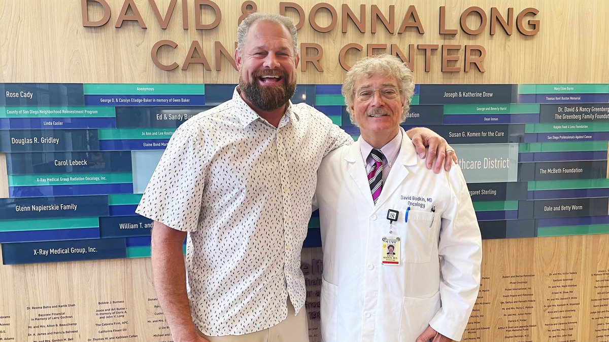 sharphealthcare's tweet photo. As the David &amp; Donna Long Cancer Center at Sharp Grossmont Hospital celebrates its 30th anniversary, NASCAR driver Austin Cameron reflects on the care he received there. ➡️ https://t.co/UT7GARSVpb https://t.co/zk70eg3qIJ