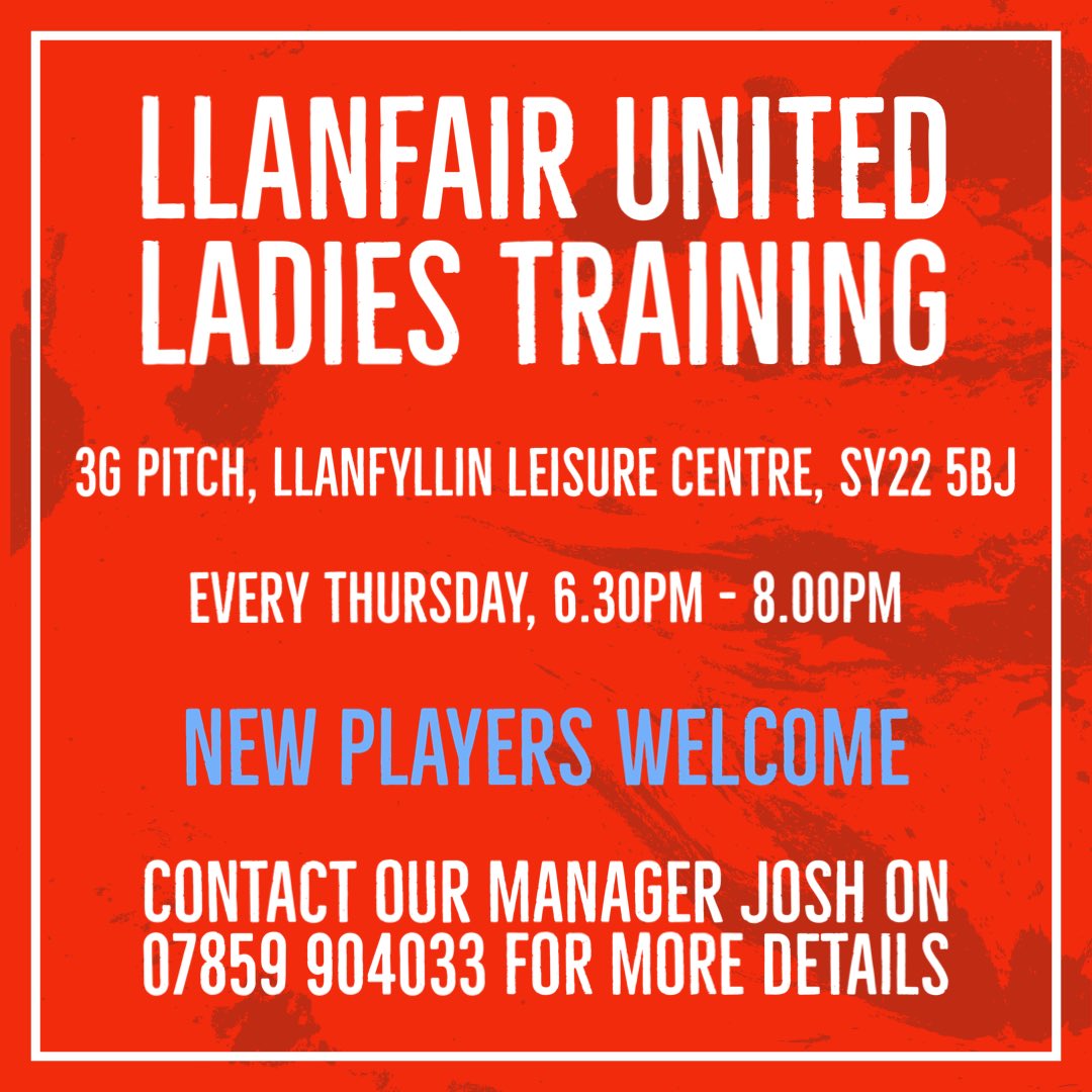 ⚽️ LADIES PLAYERS WANTED! ⚽️

Exciting opportunity to join a Tier 2 side ahead of the new 23/24 season!

Contact our manager Josh on 07859 904033 for more details or come to training this Thursday!