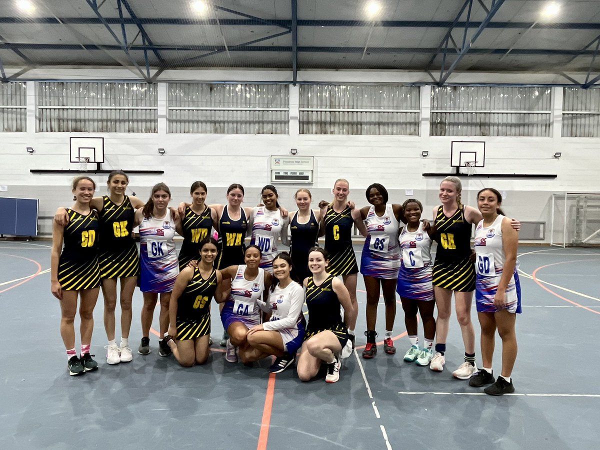 OHS_Sport's tweet photo. A very strong performance from our netball A team this evening against tough oppo. A 27-6 win- the first & last quarters were where we were very dominant.
Playersโ Player-Sofia๐๐ป
Coaches Player-Harriet P๐๐ป
#NetballOnTour #SouthAfrica2023๐ฟ๐ฆ #SportsTour #TeamOHS๐๐ https://t.co/seZq4L9XgD