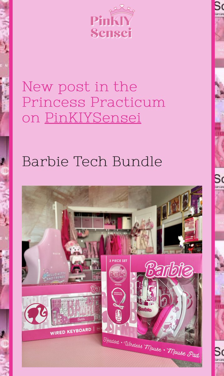 PinKIYSensei's tweet photo. The #PrettyCommittee🎀 saw it first with links to buy and all. 

🔗 https://t.co/h5JR6GpoD4 https://t.co/1BUcVhgA9b