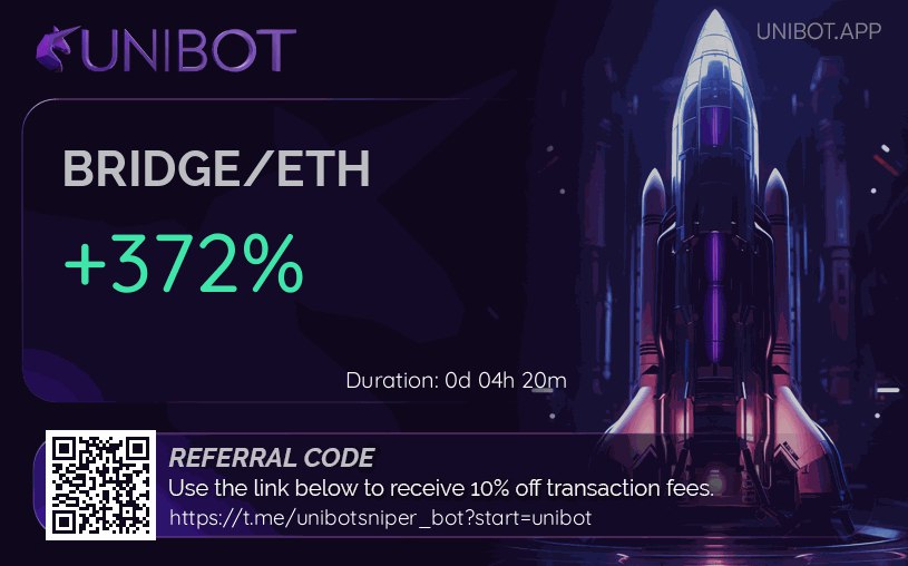 Crypto_Peck's tweet photo. Great call in @FortuneFinders_

$70k to $2m+ stats off as rebought.

Chad group. #unibot #bridgebot

Sold some riding the rest. #botnarrative #botmeta #telegrambot https://t.co/dxYqbiqBbb