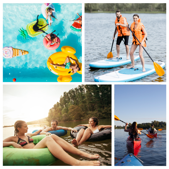 hyperstarter's tweet image. The Fun Connector is a patent-pending system that keeps multiple floats connected on the water: In the pool or floating down the river.  It easily keeps float tubes together without cumbersome ropes hprs.co/fun #poolfloat #swanfloat #inflatables #swimmingpool