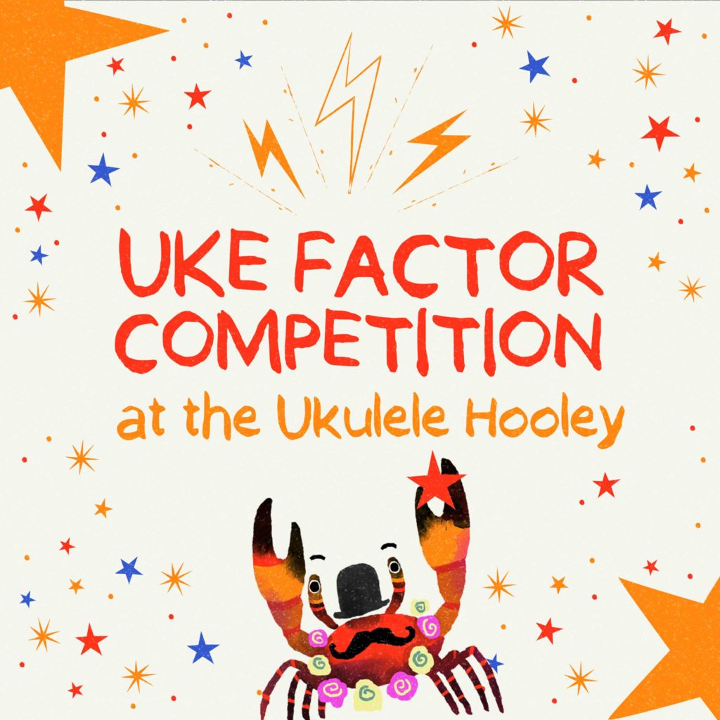Ukuhooley's tweet photo. "Uke Factor Competition" is now open!

2 age groups, Under 14, and 14 - 19.

Winners play Mainstage on Sunday the 27th  Aug and goodie Bag.

Upload  music video to Youtube and send us a link to ukefactor@gmail.com with your Name, age and contact details. 

More details on website https://t.co/Dloi0AELkC