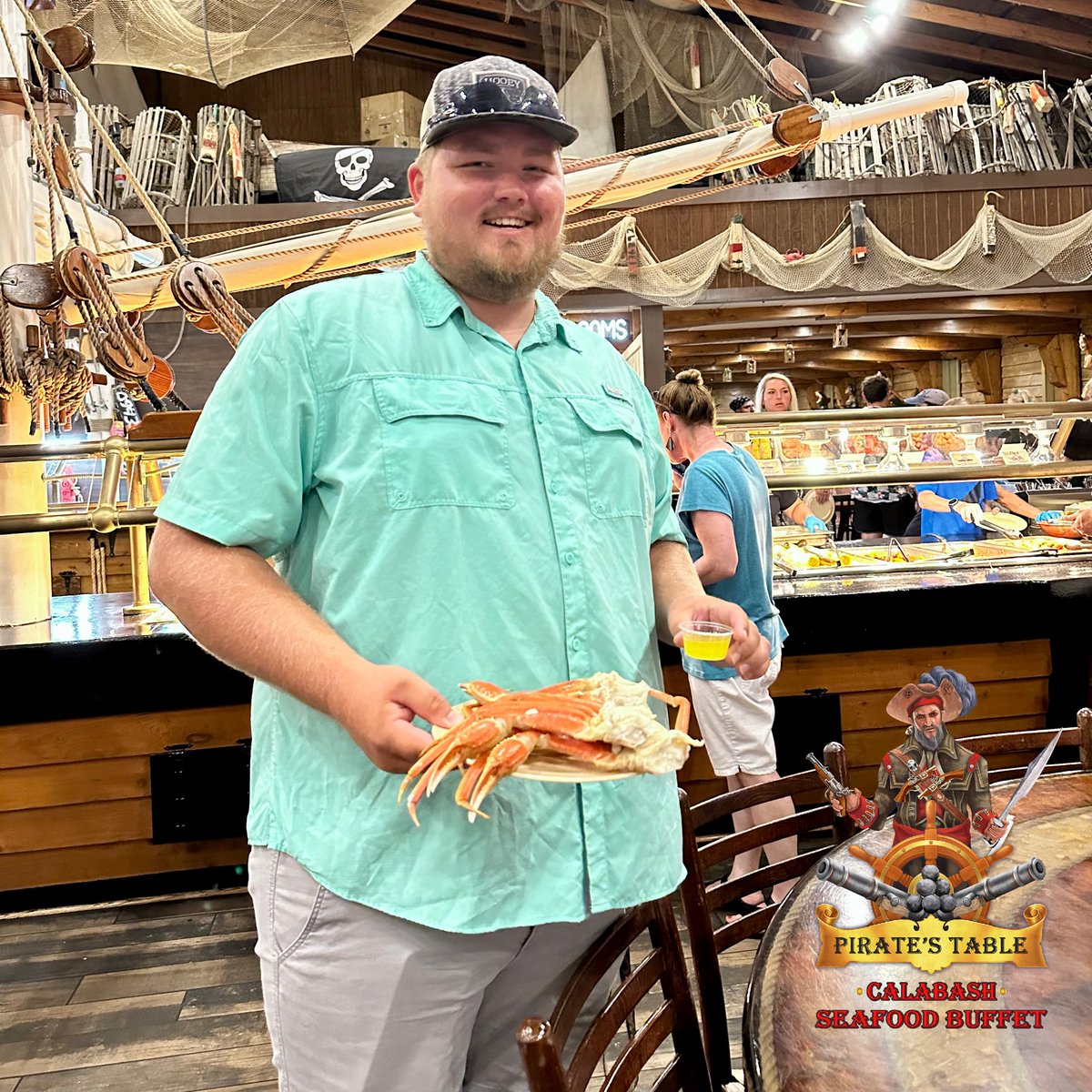 Pirate’s Table Calabash Seafood Buffet tweet media